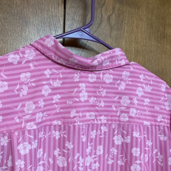 Blair Fiesta 3/4-Sleeve Side-Pocket Button-down Tunic - Picture 4 of 15